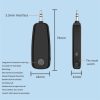 M03 Fingerprint Touch Stereo Aux Wireless Adapter Bluetooth 5.2 Audio Receiver Transmitter - Image 5
