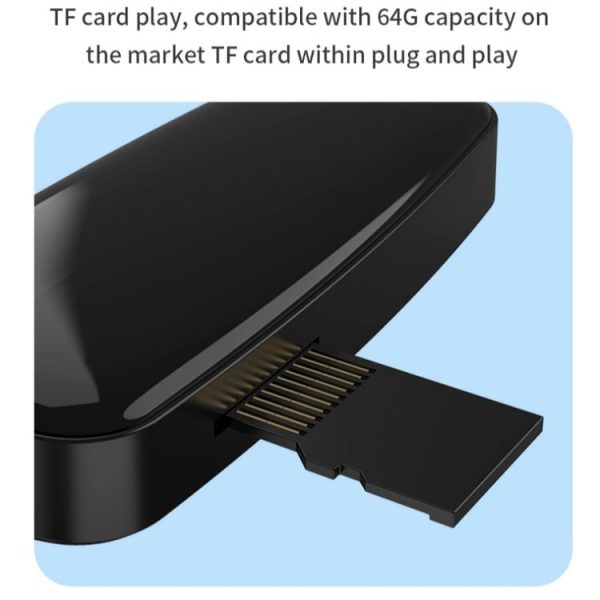 M03 Fingerprint Touch Stereo Aux Wireless Adapter Bluetooth 5.2 Audio Receiver Transmitter - Image 6