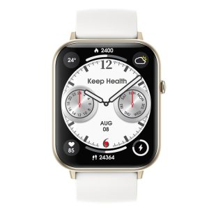 Q19 Max 2.1 inch HD Screen Waterproof Sports Business Smart Watch (White)