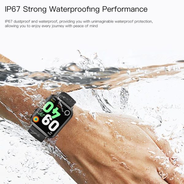 Q19 Max 2.1 inch HD Screen Waterproof Sports Business Smart Watch (White) - Image 10