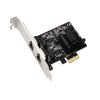 Dual-port 2.5G Gigabit Network Adapter Desktop 8125BG Chip Ethernet Server Network Adapter ESXi Diskless PXE