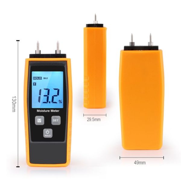 RZ660 Professional Wood Moisture Humidity Meter Digital Tester - Image 2