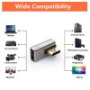 JUNSUNMAY 8K@60Hz PD1.4 Male Displayport to Female Displayport Adapter Converter, Style: A - Image 4