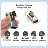 JUNSUNMAY 8K@60Hz PD1.4 Male Displayport to Female Displayport Adapter Converter, Style: A - Image 5