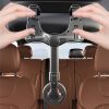 23-H06 Magnetic Phone Bracket Adjustable Angle Car Rearview Mirror Mount Holder - Image 2
