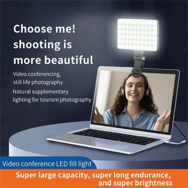 V16WS Mobile Phone / Tablet / Laptop Pocket Fill Light 24 Effects RGB Light Without Screen - Image 2