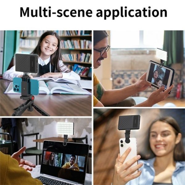 V16WS Mobile Phone / Tablet / Laptop Pocket Fill Light 24 Effects RGB Light Without Screen - Image 6