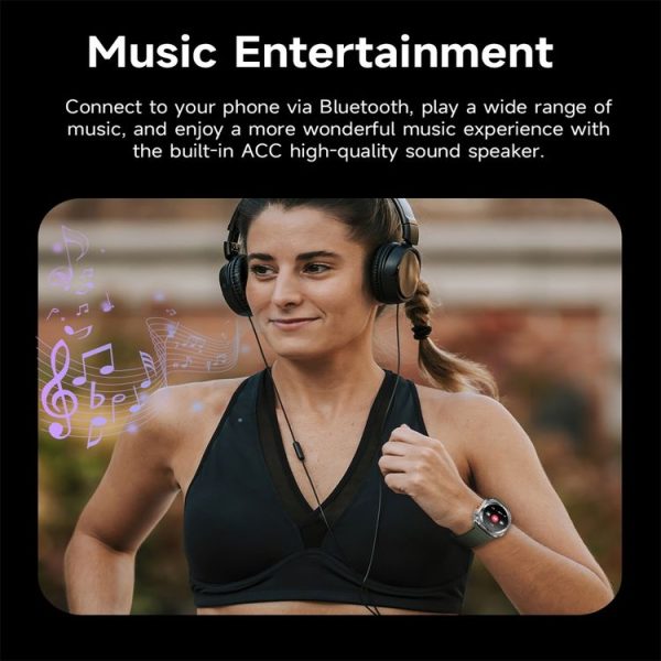 Z7 Ultra 1.46 inch Color Screen Smart Watch, Support Bluetooth Call / Health Monitoring (Black) - Image 7