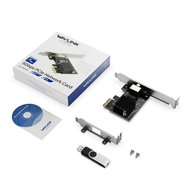 WAVLINK NWP003 5Gbps RTL8126 Chip RJ45 Ethernet Adapter Pcie Network Card - Image 10