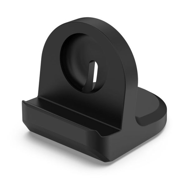 Google Pixel Watch 3 41 / 45mm Smart Watch Silicone Charging Holder with Charging Cable (Black) - Image 3