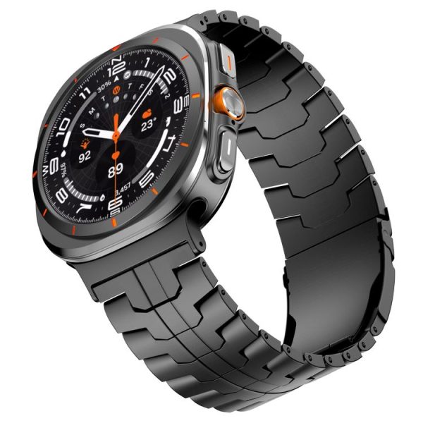 Samsung Galaxy Watch Ultra 47mm Titanium Alloy Metal Watch Band (Black) - Image 4