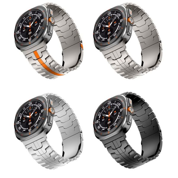 Samsung Galaxy Watch Ultra 47mm Titanium Alloy Metal Watch Band (Black) - Image 6