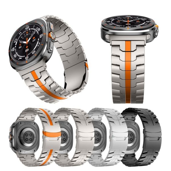 Samsung Galaxy Watch Ultra 47mm Titanium Alloy Metal Watch Band (Black) - Image 7