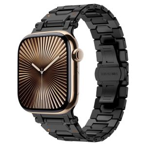 Apple Watch Series 10 46mm Pathfinder Stainless Steel Metal Watch Band (Black)