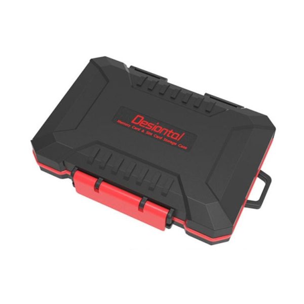 Desiontal SD / TF / XQD / CF / SIM / TF Storage Card Memory Card Organizer Outdoor Portable Waterproof Box - Image 2