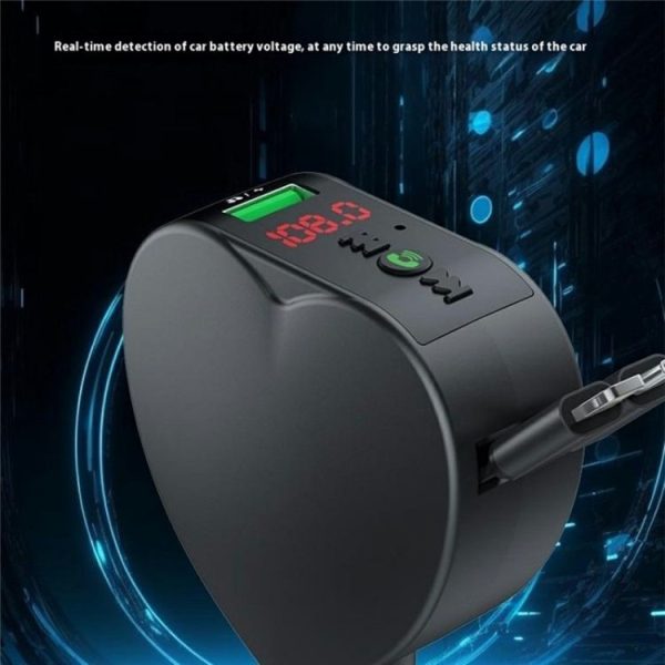 Y2 With Type-C Retractable Cables Car Bluetooth MP3 Player Hands-Free Call Adapter - Image 7