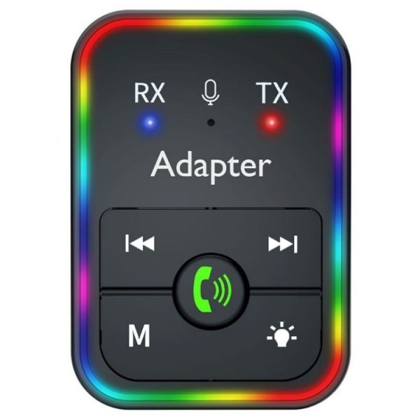 Q9 Support TF Card Playback 2-in-1 Bluetooth 5.3 Wireless Transmitter / Receiver MP3 Player - Image 2