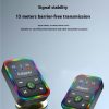 Q9 Support TF Card Playback 2-in-1 Bluetooth 5.3 Wireless Transmitter / Receiver MP3 Player - Image 6