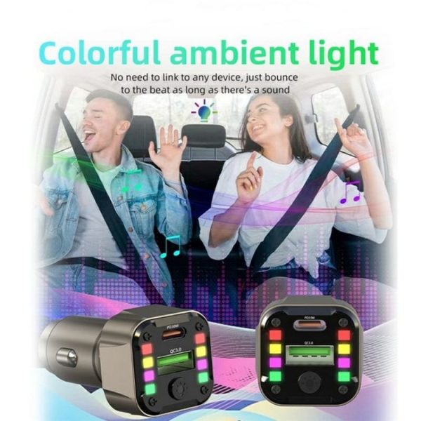 K24 Dual Ports Car Charging Adapter Car Charger PD 30W QC 3.0 Super Charger - Image 4