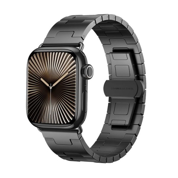 Apple Watch 46mm / 49mm / 45mm / 44mm Titanium Alloy Metal Watch Band (Titanium Color)