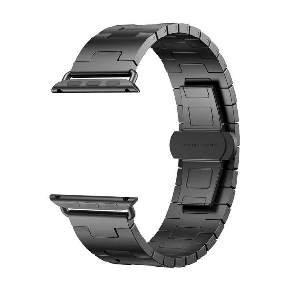 Apple Watch 46mm / 49mm / 45mm / 44mm Titanium Alloy Metal Watch Band (Titanium Color) - Image 2