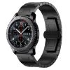 Samsung Galaxy Gear S3 Frontier Titanium Alloy 22mm Metal Watch Band (Black)