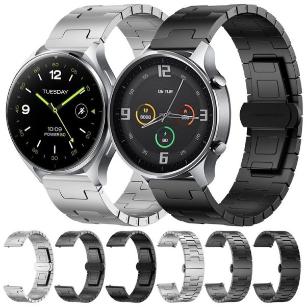 Xiaomi Watch 2 Titanium Alloy 22mm Metal Watch Band (Black) - Image 4