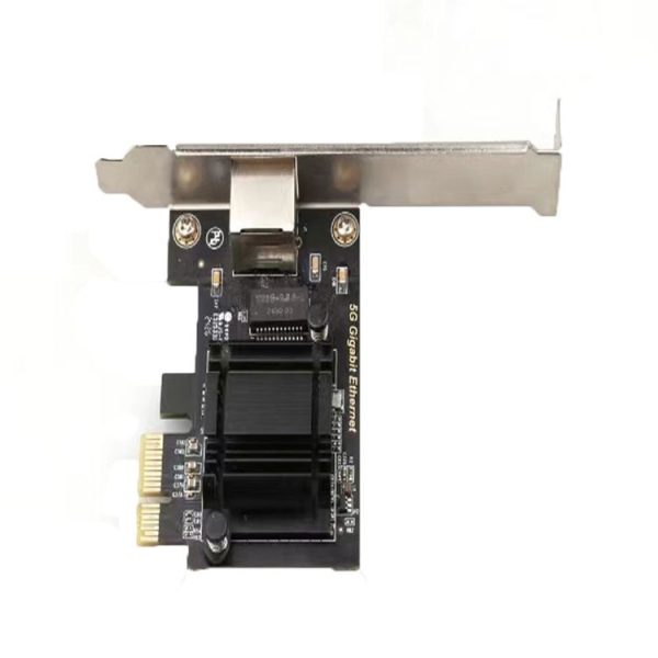 5G Gigabit Diskless NIC Desktop Realtek RT8126 PCIeX1 Supports ROS, ESXi Diskless PXE boot