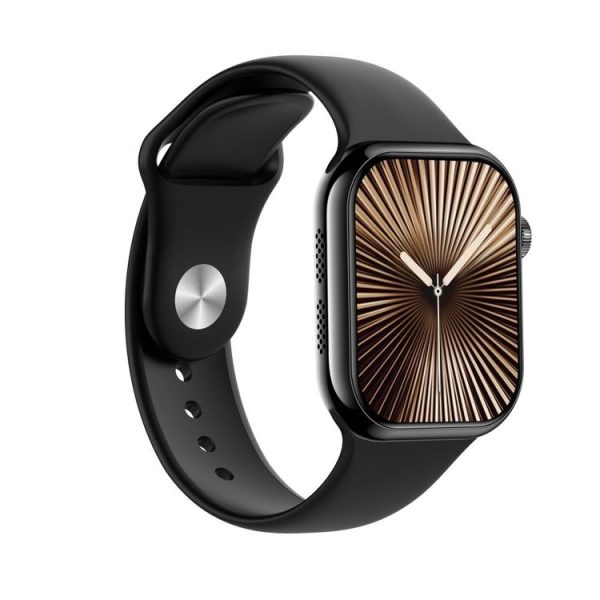 KL08 2.04 inch Color Screen Smart Watch Silicone Strap, Support Bluetooth Call (Black) - Image 2