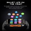 KT79 1.96 inch Color Screen Smart Watch, Support Bluetooth Call / Health Monitoring (Black Silver) - Image 10