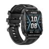KT79 1.96 inch Color Screen Smart Watch, Support Bluetooth Call / Health Monitoring (Black Silver) - Image 2