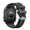 KT79 1.96 inch Color Screen Smart Watch, Support Bluetooth Call / Health Monitoring (Black Silver) - Image 4