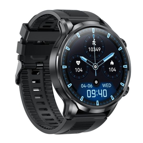 EX100 1.95 inch Color Screen Smart Watch, Support Bluetooth Call / Health Monitoring (Black) - Image 2