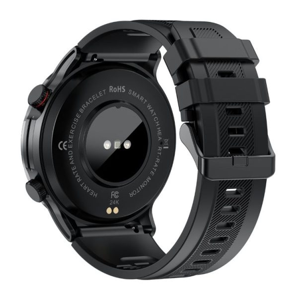 EX100 1.95 inch Color Screen Smart Watch, Support Bluetooth Call / Health Monitoring (Black) - Image 3