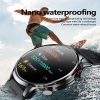 EX100 1.95 inch Color Screen Smart Watch, Support Bluetooth Call / Health Monitoring (Black) - Image 8