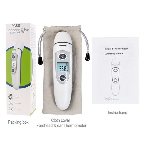 RZ8810 Thermometers Body Thermometer Ear LED Display Digital Electronic IR Thermometer Baby Fever Infrared Bady Thermometer - Image 5