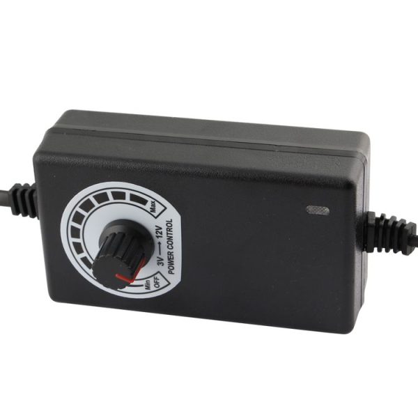 12V Adjustable Power Supply Adapter AC DC 3V - 12V 2A 24W Universal Charger Voltage Regulator Driver EU Plug - Image 4