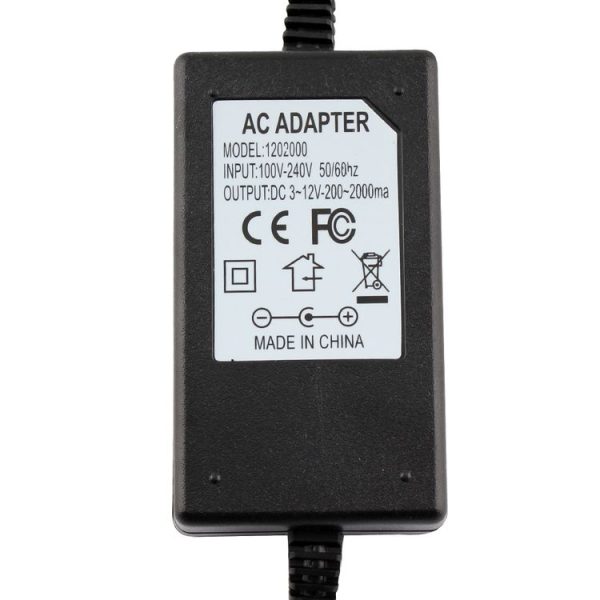 12V Adjustable Power Supply Adapter AC DC 3V - 12V 2A 24W Universal Charger Voltage Regulator Driver EU Plug - Image 5