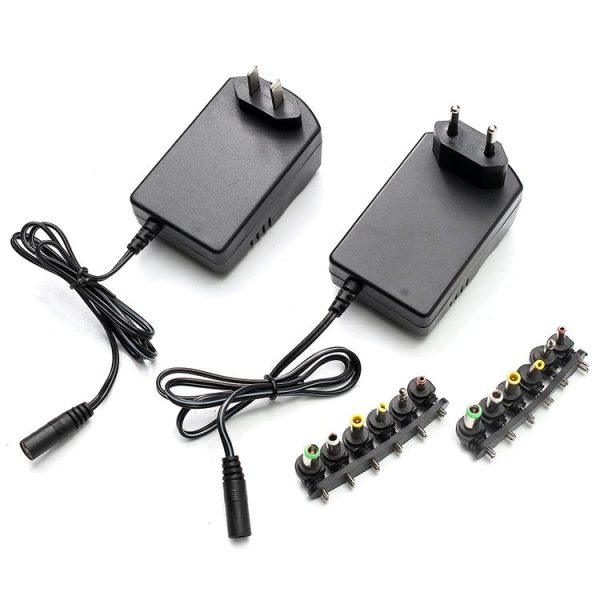 Voltage Adjustable Universal Power Adapter 110 220V to 12V 3V 4.5V 6V 7.5V 9V AC DC Adapter 3A Max 12 Volt Power Supply Adapter, EU Plug - Image 2