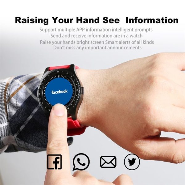 L9 1.5 inch TFT Color Screen Smart Watch, Support SIM Card / 32GB TF Card / Remote Camera Function / Sleep Monitoring / Sedentary Reminder (Black) - Image 11