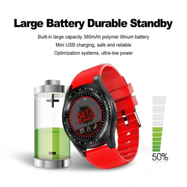 L9 1.5 inch TFT Color Screen Smart Watch, Support SIM Card / 32GB TF Card / Remote Camera Function / Sleep Monitoring / Sedentary Reminder (Black) - Image 14