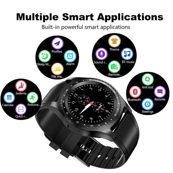 L9 1.5 inch TFT Color Screen Smart Watch, Support SIM Card / 32GB TF Card / Remote Camera Function / Sleep Monitoring / Sedentary Reminder (Black) - Image 16