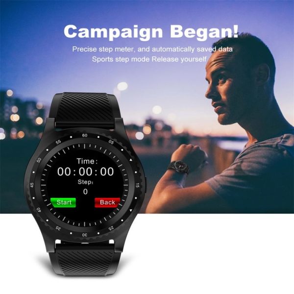 L9 1.5 inch TFT Color Screen Smart Watch, Support SIM Card / 32GB TF Card / Remote Camera Function / Sleep Monitoring / Sedentary Reminder (Black) - Image 5