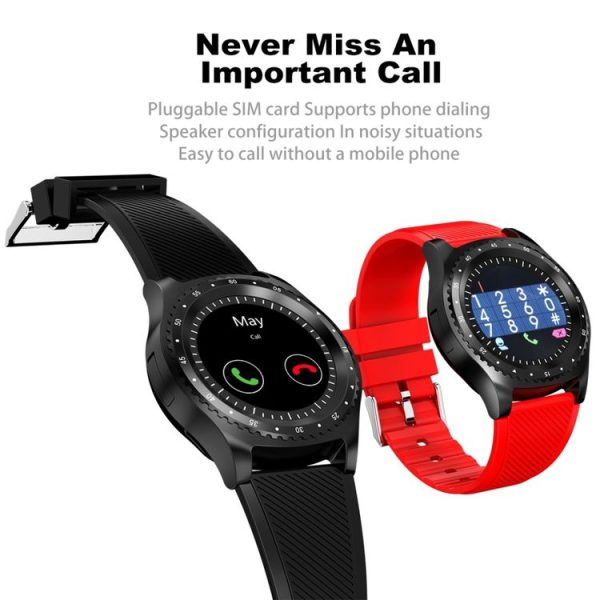 L9 1.5 inch TFT Color Screen Smart Watch, Support SIM Card / 32GB TF Card / Remote Camera Function / Sleep Monitoring / Sedentary Reminder (Black) - Image 8