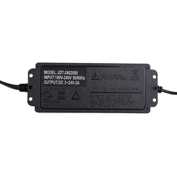 AC To DC Adjustable Voltage Power Adapter Universal Power Supply Display Screen Power Switching Charger EU, Output Voltage: 9-24V-3A - Image 7