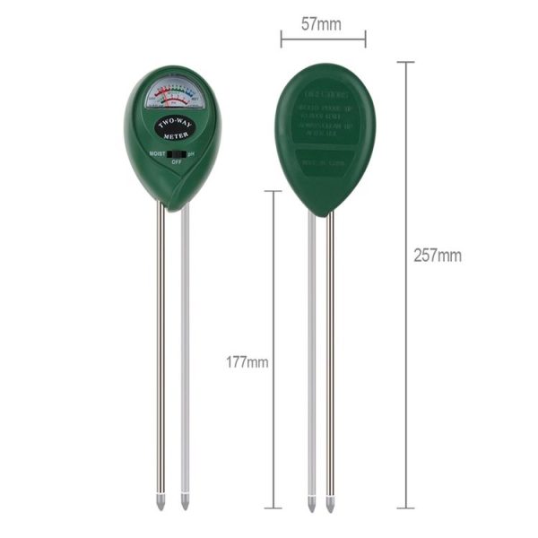 RZ103 Mini Soil PH Moisture Humidity Measuring PH Meter Soil Moisture Monitor Hygrometer Gardening Plant Farming Moisture Tester - Image 2
