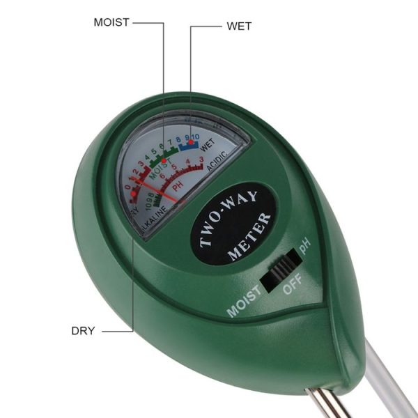 RZ103 Mini Soil PH Moisture Humidity Measuring PH Meter Soil Moisture Monitor Hygrometer Gardening Plant Farming Moisture Tester - Image 3
