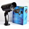 IP66 Waterproof Dummy CCTV Camera With Flashing LED For Realistic Looking for Security Alarm (black) - Image 6