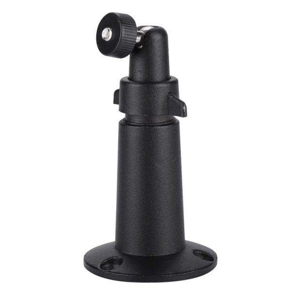 Metal Adjustable Mount Wall Table Ceiling Security Bracket Indoor Outdoor For Arlo / Arlo Pro Camera CCTV Accessories (Black)