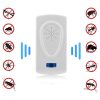 Ultrasound Mouse Cockroach Pest Repeller Device Insect Rats Spiders Mosquito Killer Pest Control Household Pest Rejecter (EU Plug)